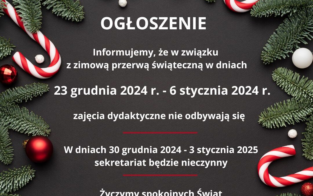 Przerwa świąteczna